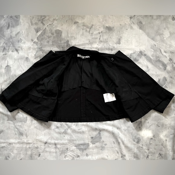 Comme Des Garçons Cropped Flared Double Breasted Coat - Picture 3 of 9